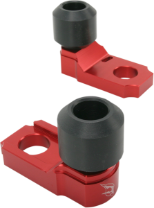 Axle Block Sliders Red, 1, nordicamoto.ro