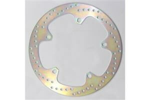 Round Fixed Brake Rotor Gold, Stainless Steel, Zinc, 1, nordicamoto.ro