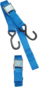 1(r) Heavy-duty Cam Buckle Tie-downs With Built-in Assist Blue, 1, nordicamoto.ro