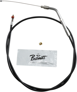 Black Vinyl Throttle/idle Cable Black