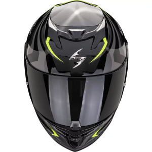 Casca integrala SCORPION EXO-520 EVO AIR TERRA Negru/Argintiu/Alb XS, 4, nordicamoto.ro