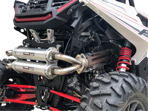 Stage 5 Slip-on Dual Muffler Silver, 2, nordicamoto.ro