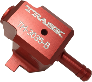 Fuel Regulator Housing Red Anodized 
