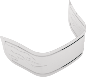 Chrome Plated Steel Front Fender Skirt Chrome, 1, nordicamoto.ro