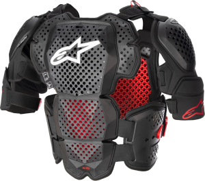 Armura Alpinestars A-10 Roost Guard V2 fekete/piros XS/S, 1, nordicamoto.ro