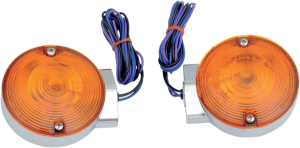 Replacement Touring Turn Signals Chrome, 1, nordicamoto.ro