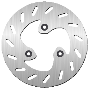 Brake Rotor Round Silver, 1, nordicamoto.ro