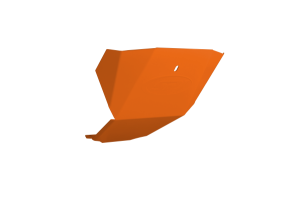 *SPI Skid Plate "Rugged Series" Polaris AXYS Orange
