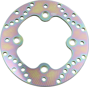 Utv Bsd Brake Rotors Gold, Polished Steel, Zinc