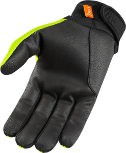 Manusi Textile Icon Anthem 2 Stealth™ Black/Hi-Viz Yellow 2XL, 3, nordicamoto.ro