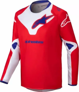 Tricou Copii Alpinestars Racer Veil Red/White XL, 1, nordicamoto.ro