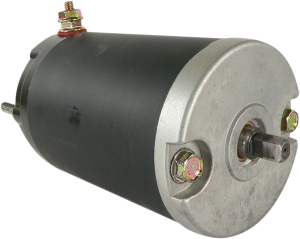 Starter Motor Black, Unfinished, 1, nordicamoto.ro