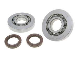 Crankshaft Bearing Set Fkm For Gilera Runner, Piaggio Hexagon, Italjet Dragster 125, 180cc, 1, nordicamoto.ro