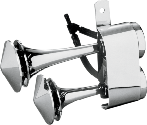Dual Air Horn Chrome, 1, nordicamoto.ro