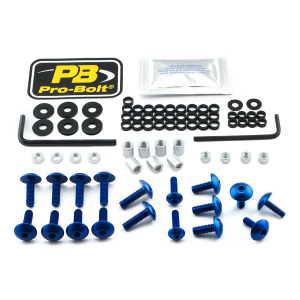 Fairing Bolt Kit For Suzuki Blue, 1, nordicamoto.ro