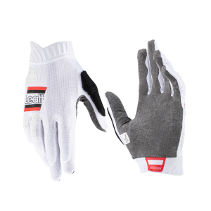 Leatt 1.0 Gripr fehér MTB kesztyű
