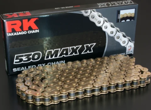 530 Max-x hajtólánc, fekete, arany