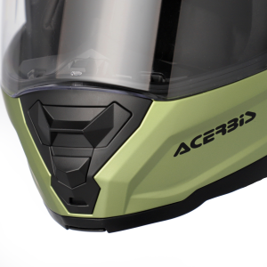Acerbis Rider Graphic felhajtható sisak, zöld/fekete, M méret, 5, nordicamoto.ro