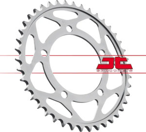 JT SPROCKETS Acél hátsó lánckerék, természetes felületű, 3, nordicamoto.ro