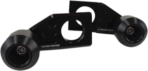 Axle Block Sliders Black, 1, nordicamoto.ro