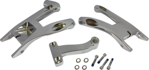 Rider Floorboard Mount Silver, 2, nordicamoto.ro