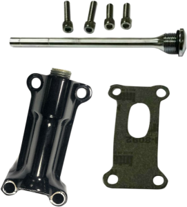 Engine Oil Spout Black