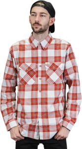 Tramp Button Down Flannel Shirt XL, 1, nordicamoto.ro