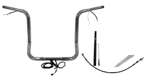 Plug & Play Ez Install 1-1/4(r) Round Top Handlebar Kit Silver