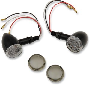 Led Mini Deuce Marker Lights Gloss, Black