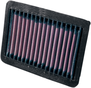 High-flow Air Filter Black, Red