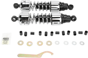 412 Series Cruiser Shocks Black, Chrome, 1, nordicamoto.ro