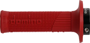 D100 D-lock Grips Red, 2, nordicamoto.ro