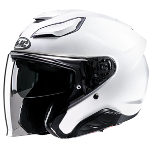 Nyitott arcú/jet típusú motoros sisakok, HJC F31 egyszínű bukósisak, nordicamoto.ro