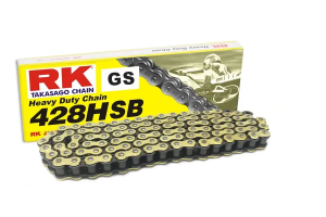 Nagy teherbírású hajtó lánc 428h, arany, 1, nordicamoto.ro