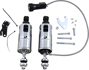 422 Series Shocks With Remote Adjustable Preload Show Chrome