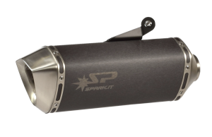 Force Slip-on Mufflers Black 