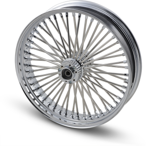 Wheel Assemblies Laced 50-spoke Front Chrome Silver, 1, nordicamoto.ro