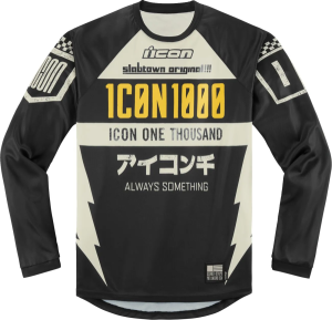 Tricou Icon Slabtown Black S, 1, nordicamoto.ro