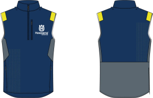 Husqvarna Railed kék gyermekmellény