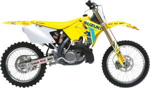 Blackbird Racing Replica Team Suzuki Ksrt 2022 Graphics Kit With Seat Cover Yellow, Blue, 1, nordicamoto.ro