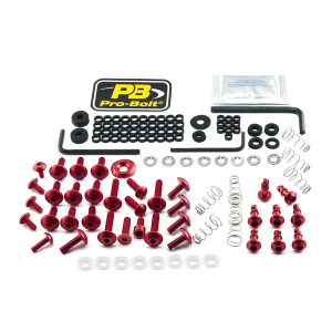Fairing Bolt Kit For Yamaha Red, 1, nordicamoto.ro