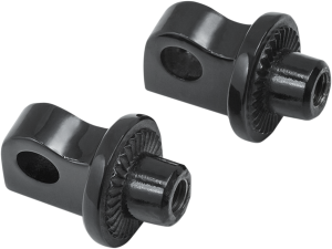 Male-mount Footpegs Adapter Black