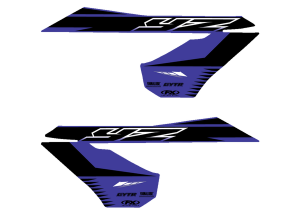 Replacement Oem Tank/shroud Graphics Black, Blue, 3, nordicamoto.ro