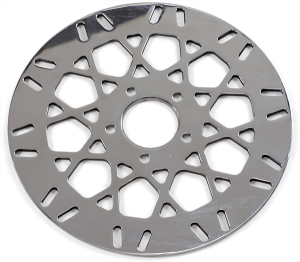 Polished Stainless Steel Brake Rotor Silver