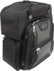 Ftb3600 Sport Sissy Bar And Combo Bag Black