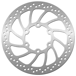 Brake Rotor Round Silver, 1, nordicamoto.ro