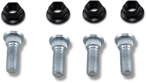 Wheel Stud/nut Kit Silver, 3, nordicamoto.ro