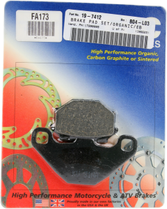 Organic Base (r)fa(r) Brake Pads, 1, nordicamoto.ro
