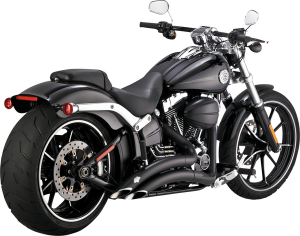 Big Radius Exhaust System Black, 4, nordicamoto.ro
