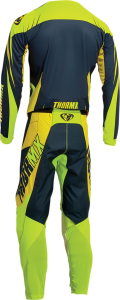 Tricou Thor Pulse 04 LE Midnight/Lime M, 3, nordicamoto.ro